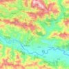 Chapakot topographic map, elevation, terrain
