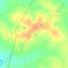 Baruka topographic map, elevation, terrain