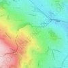 Istenhegy topographic map, elevation, terrain