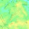 La Baronnie topographic map, elevation, terrain