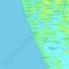 Bolgoda_Lake topographic map, elevation, terrain