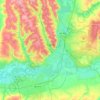 Курск topographic map, elevation, terrain