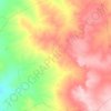 Wagir topographic map, elevation, terrain