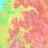 Shire Of Donnybrook-Balingup topographic map, elevation, terrain