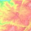 Tourais e Lajes topographic map, elevation, terrain