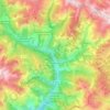 Guillaumes topographic map, elevation, terrain