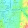 Shustoke topographic map, elevation, terrain