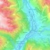 Réotier topographic map, elevation, terrain