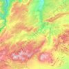 Nerpio topographic map, elevation, terrain