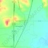 Hermosa topographic map, elevation, terrain