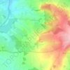 Chaffcombe topographic map, elevation, terrain