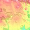 Ballan topographic map, elevation, terrain