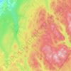 ZEC Chapais topographic map, elevation, terrain