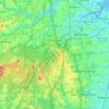 Tinton Falls topographic map, elevation, terrain