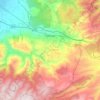 Kaynaşlı topographic map, elevation, terrain