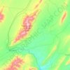 Tiout topographic map, elevation, terrain
