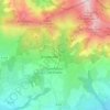 Saint-Michel-de-Chaillol topographic map, elevation, terrain