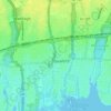 Seaford topographic map, elevation, terrain