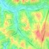 Parque Novo Oratório topographic map, elevation, terrain