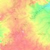 Barkin Ladi topographic map, elevation, terrain