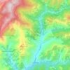 Isolabona topographic map, elevation, terrain