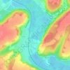 Mello topographic map, elevation, terrain