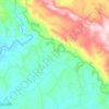 Região Palmeiras topographic map, elevation, terrain