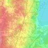 Вознесенское сельское поселение topographic map, elevation, terrain