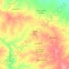 Chibok topographic map, elevation, terrain