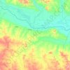 Pategi topographic map, elevation, terrain