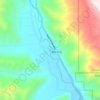 Nile topographic map, elevation, terrain