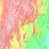 Catamarca topographic map, elevation, terrain