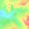 Холодный Ключ topographic map, elevation, terrain