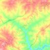 Kudan topographic map, elevation, terrain