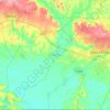 Odogbolu topographic map, elevation, terrain
