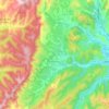 Valvignères topographic map, elevation, terrain