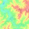 Kondinin topographic map, elevation, terrain