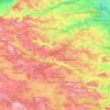Fränkische Rezat topographic map, elevation, terrain