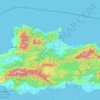 Buol topographic map, elevation, terrain