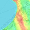 Balatonvilágos topographic map, elevation, terrain