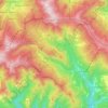 Abetone Cutigliano topographic map, elevation, terrain