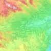 Veszprém topographic map, elevation, terrain