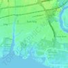 East Islip topographic map, elevation, terrain