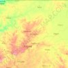 Koulikoro topographic map, elevation, terrain