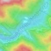 Татьяновка topographic map, elevation, terrain