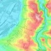 Žarkovo topographic map, elevation, terrain