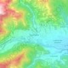 Torre Pellice topographic map, elevation, terrain