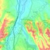 Silvano d'Orba topographic map, elevation, terrain