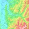 Dogliani topographic map, elevation, terrain