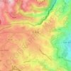 El Biar topographic map, elevation, terrain